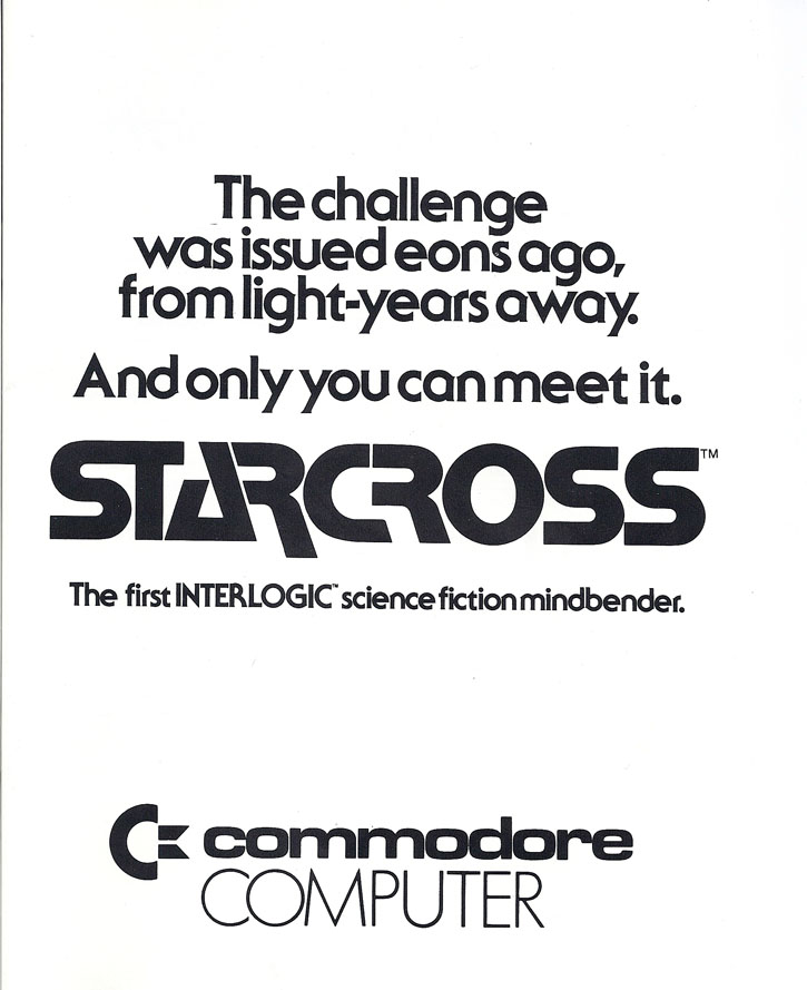 Starcross manual front cover