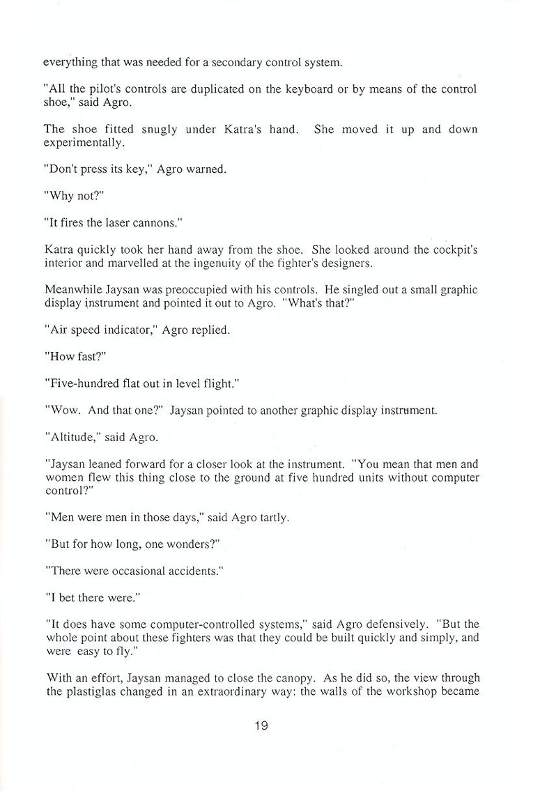 Starglider novella page 19