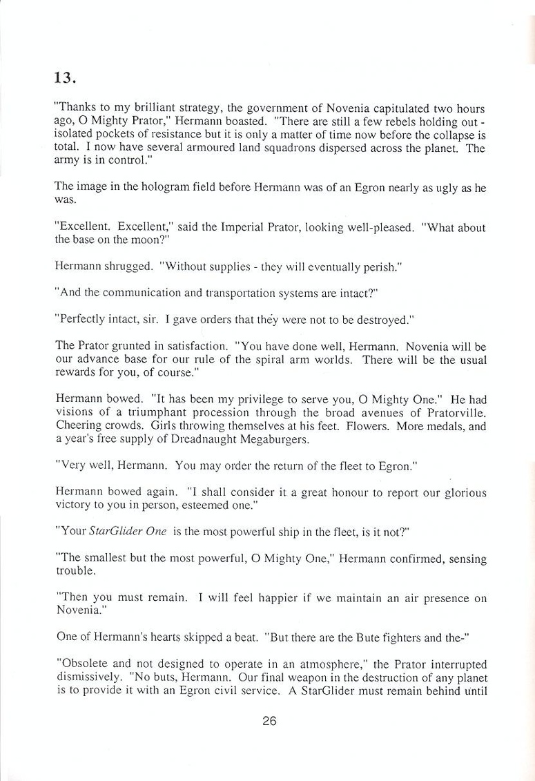 Starglider novella page 26