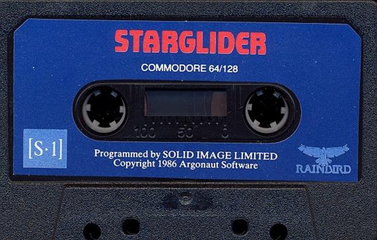 Starglider cassette tape