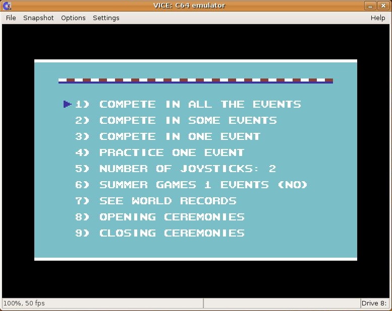 Summer Games II Screen Shot 02 