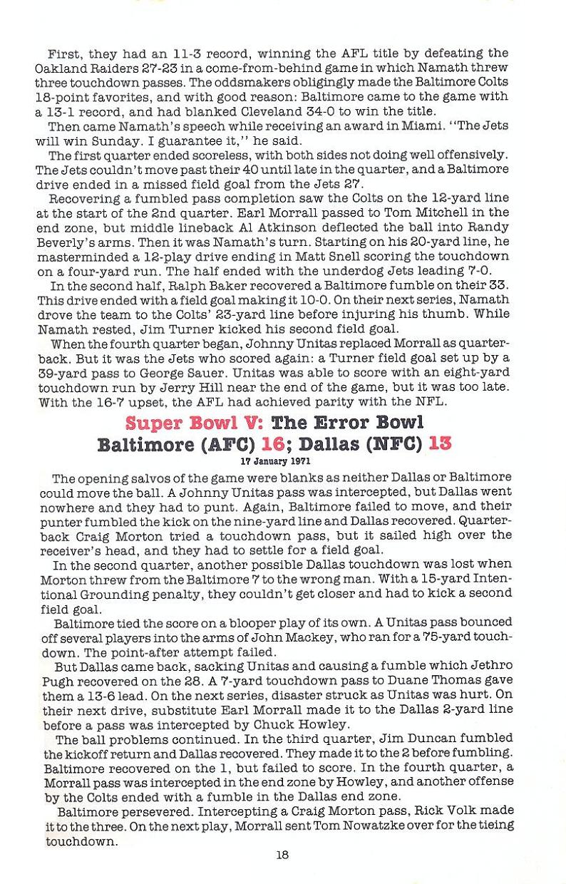 Superbowl Sunday manual page 18