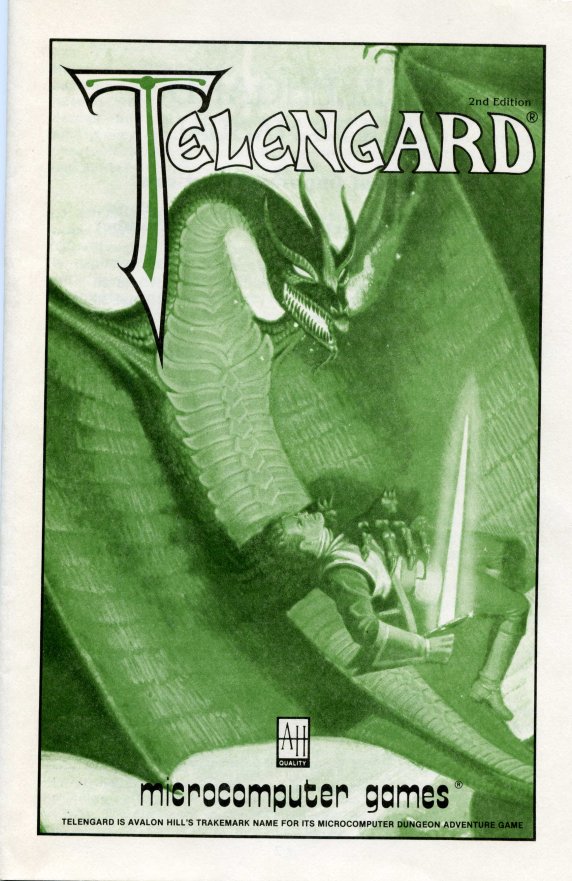 Telengard Manual Front Cover 