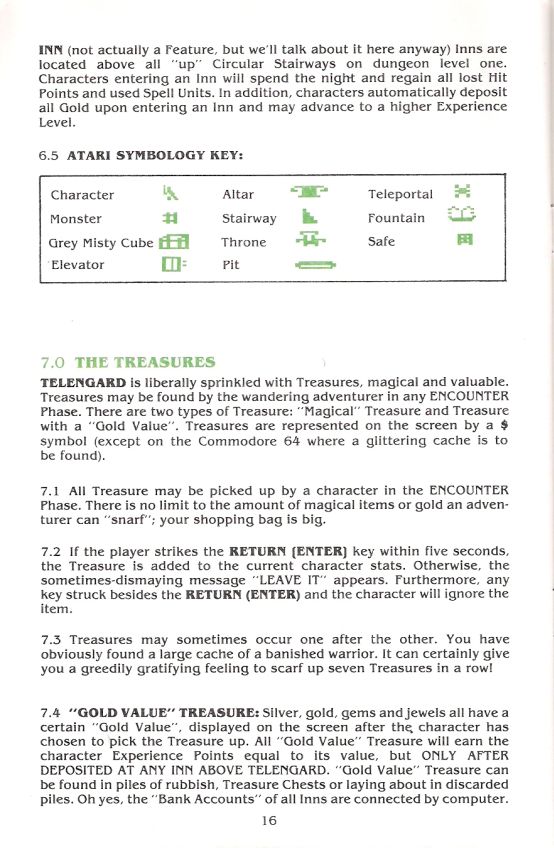 Telengard Manual Page 16 