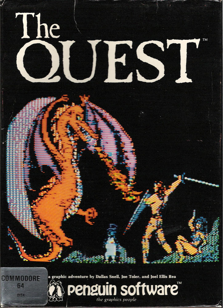The Quest box front