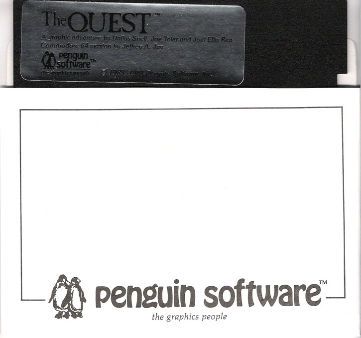 The Quest disk front
