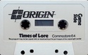 Times of Lore tape - game side