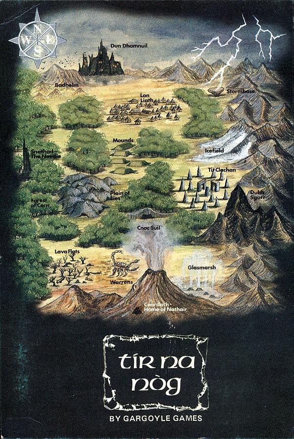 Tir Na Nog map