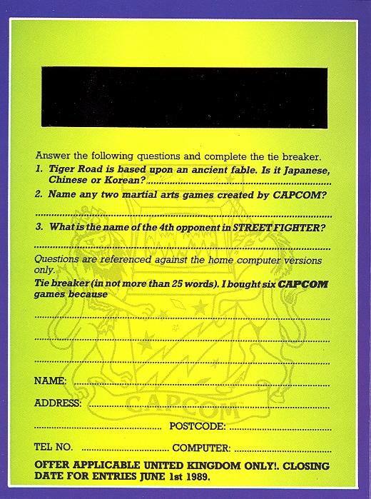 Troll Capcom passport page 2