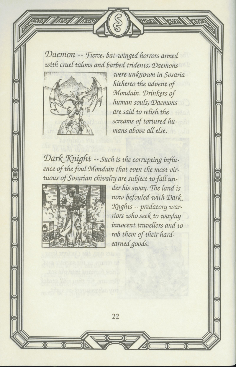 Ultima I manual page 22