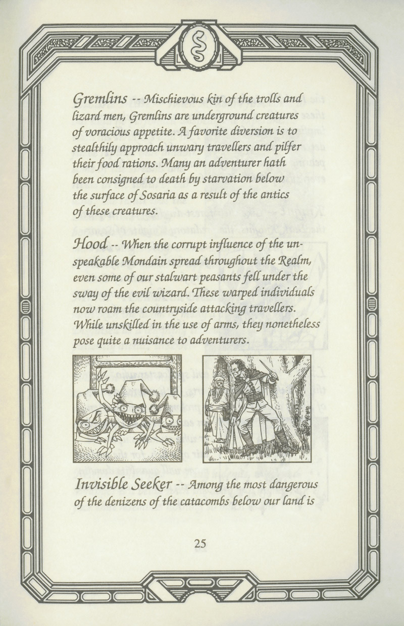 Ultima I manual page 25