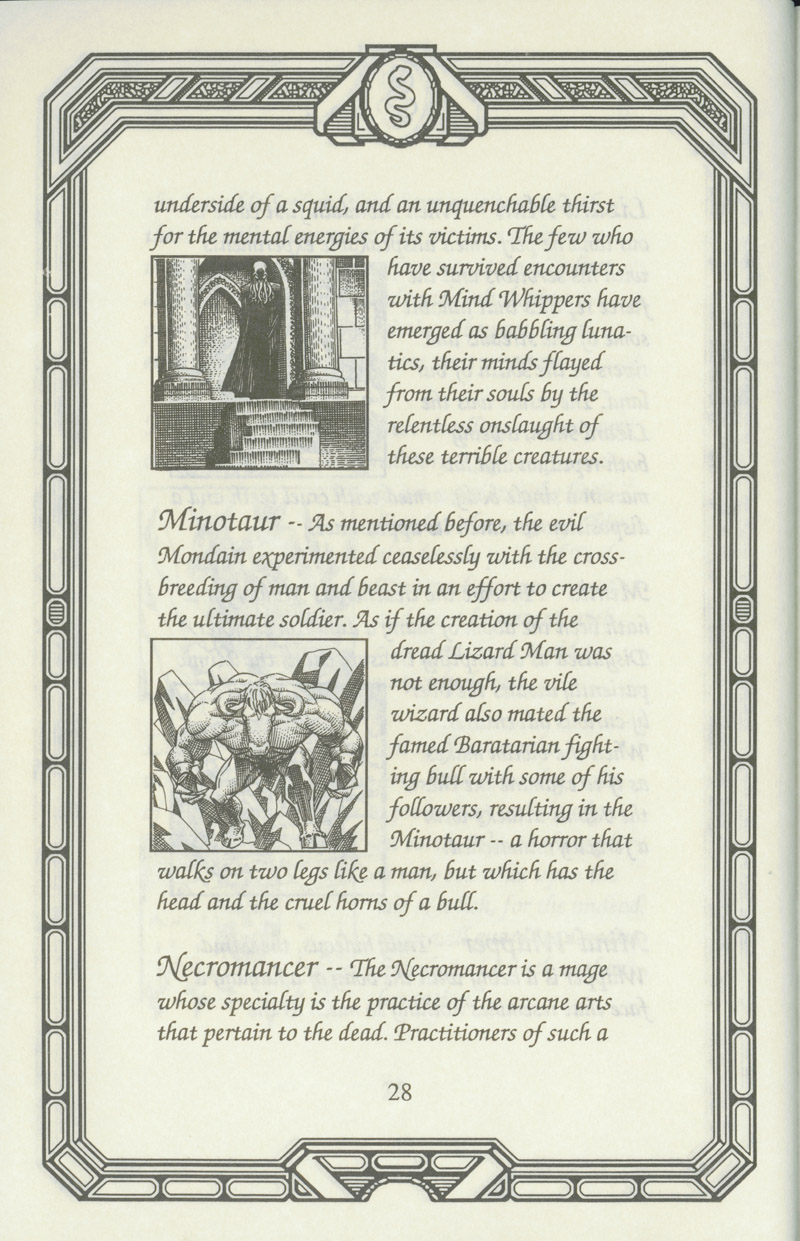 Ultima I manual page 28