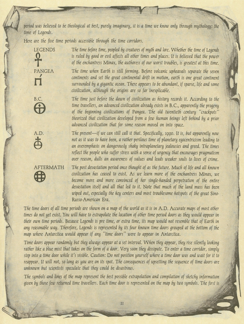 Ultima II: The Revenge of the Enchantress manual page 11