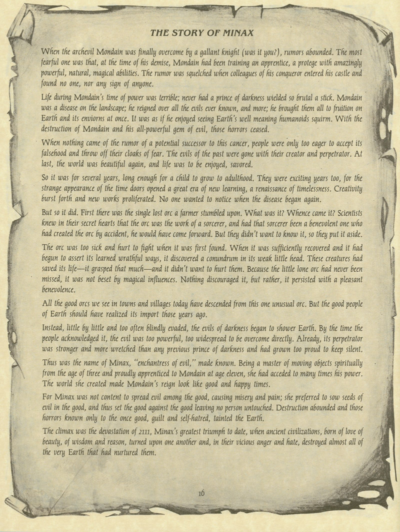 Ultima II: The Revenge of the Enchantress manual page 16