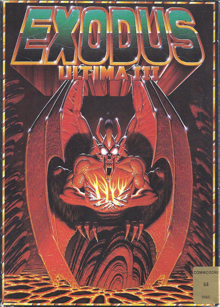 Ultima III: Exodus box front