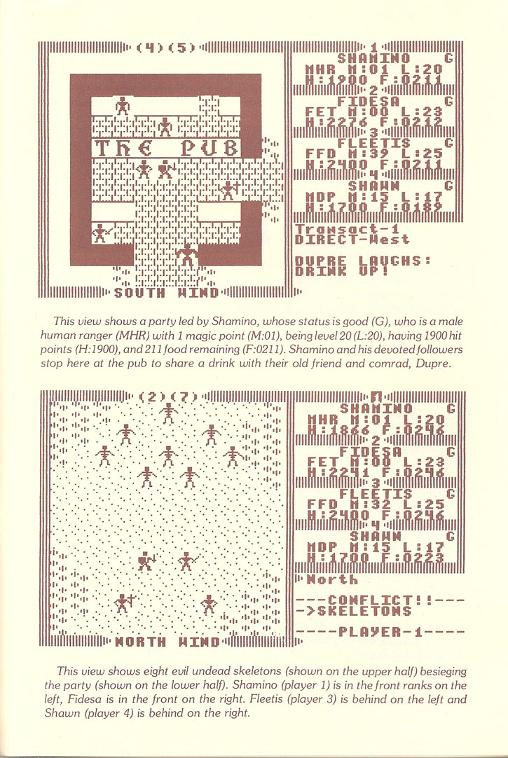 Ultima III: Exodus manual page 7