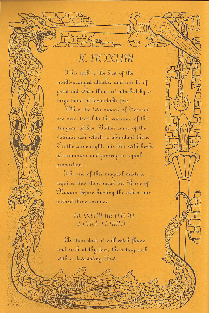 Ultima III: Exodus The Book of Amber Runes page 13