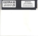 Ultima III: Exodus disk