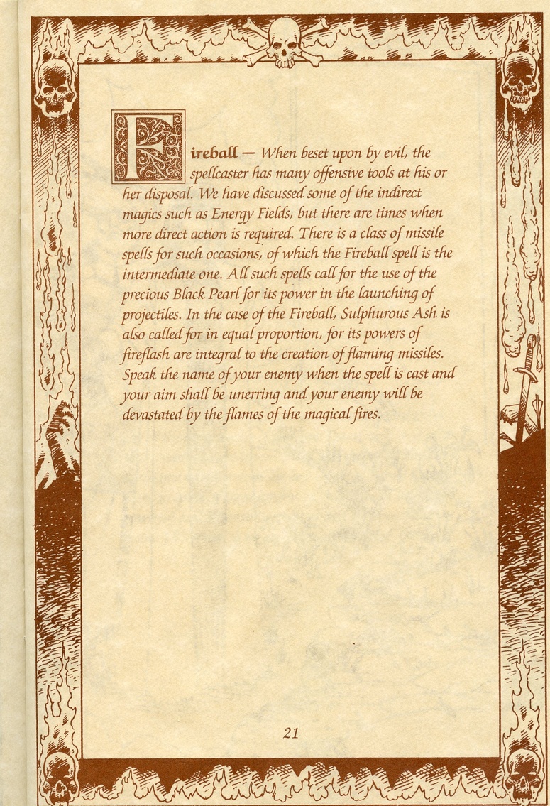 Ultima IV: Quest of the Avatar manual page 21