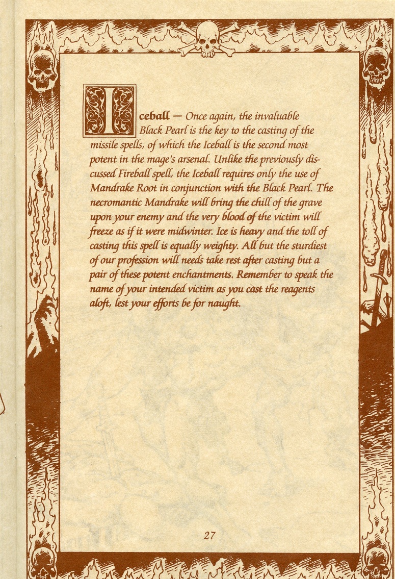 Ultima IV: Quest of the Avatar manual page 27