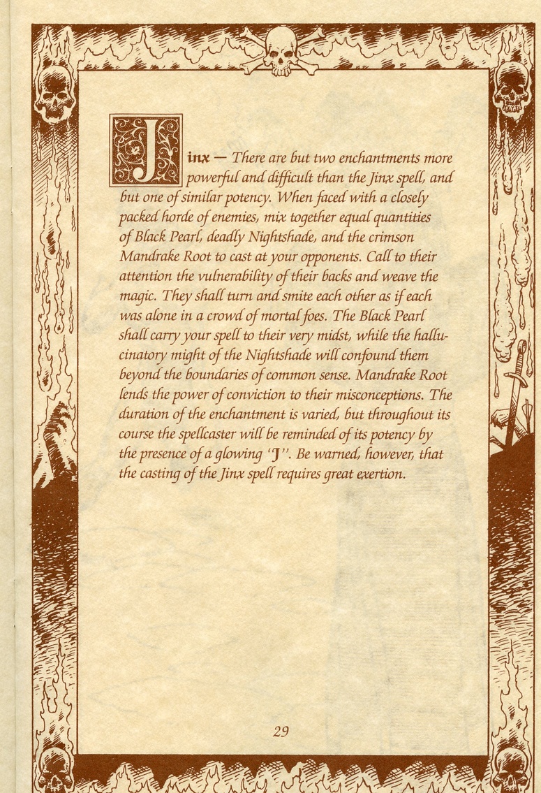 Ultima IV: Quest of the Avatar manual page 29