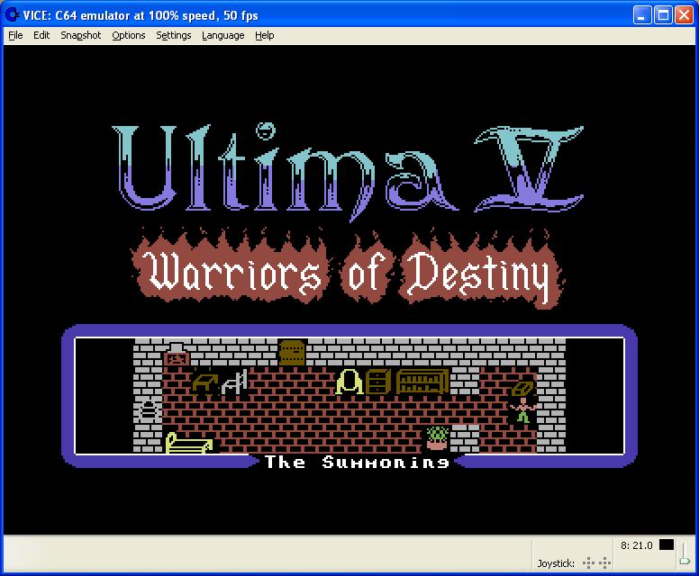 Ultima V: Warriors of Destiny Screen shot 1