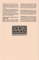 Wargame Construction Set Commodore 64 Instructions Page 2