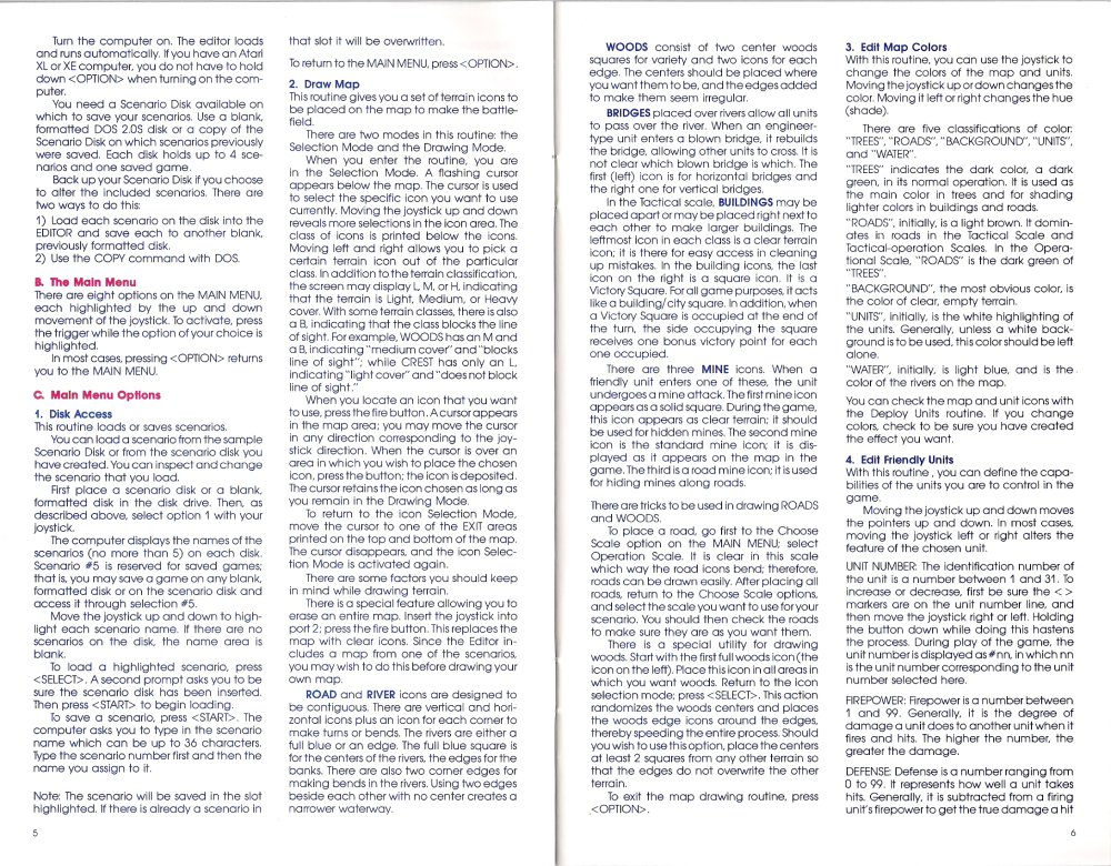 Wargame Construction Set Manual Page 5 