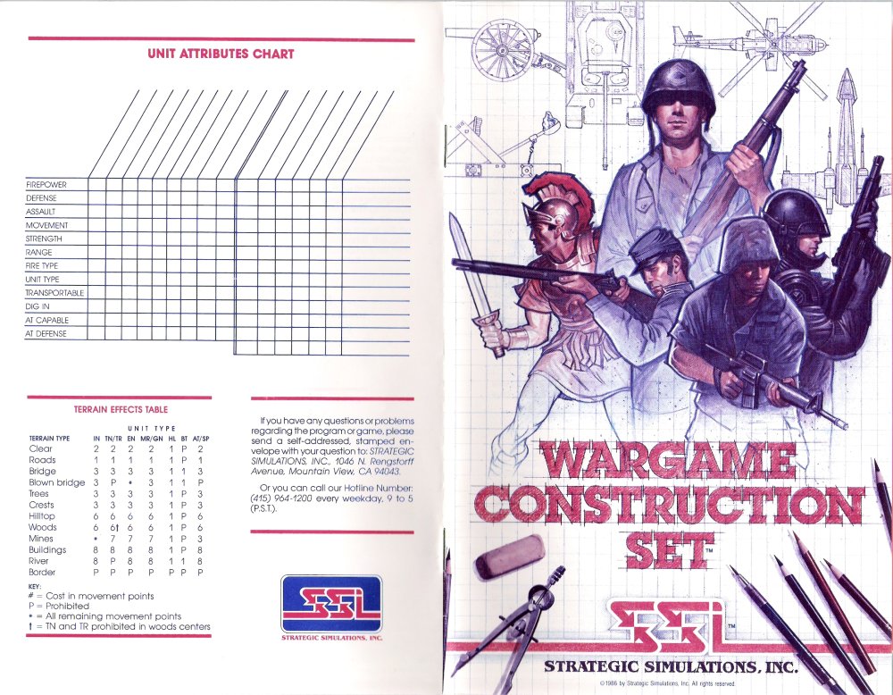 Wargame Construction Set Manual Cover 