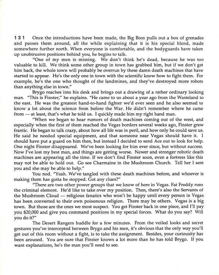 Wasteland Paragraphs page 22