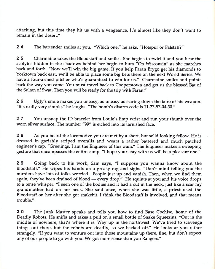 Wasteland Paragraphs page 7