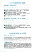 Winter Games Manual Page 1 (French)