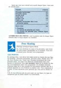 Winter Games Manual Page 5 (French)