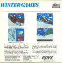 Winter Games Box Back