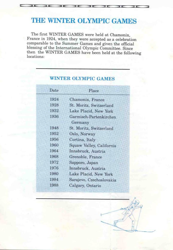 Winter Games Manual Page 13 