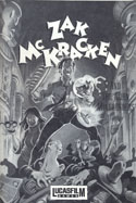 Zak McKracken and the Alien Mindbenders manual front cover