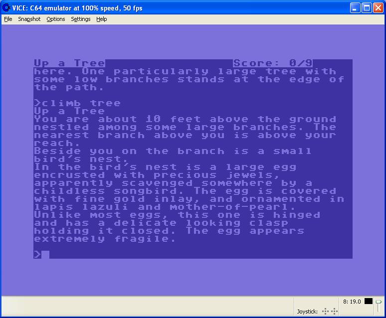 Zork I screen shot 3