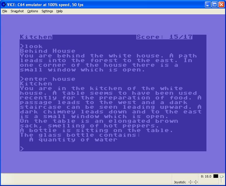 Zork I screen shot 4