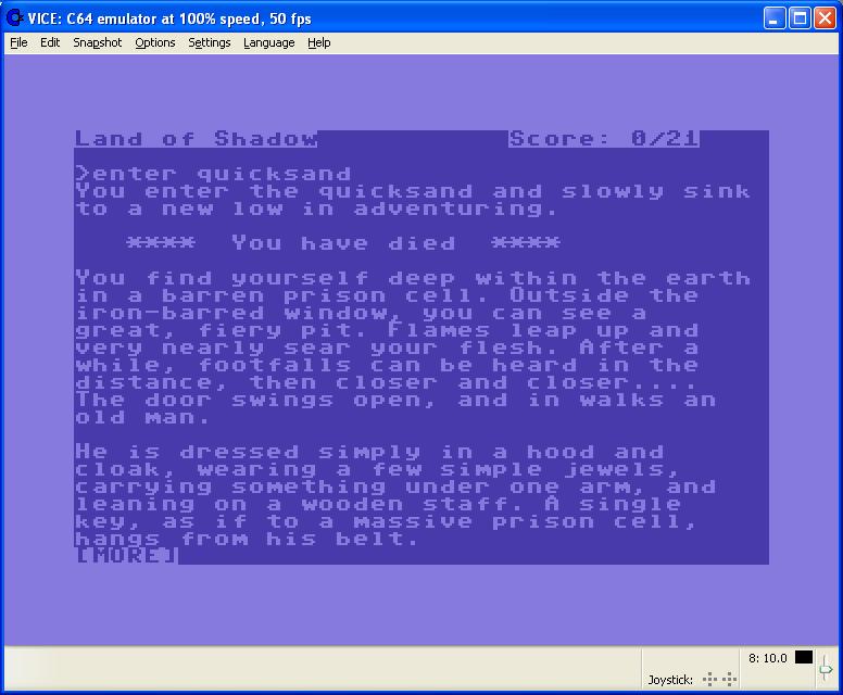 Zork III screen shot 3