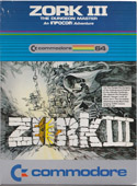 Zork III box front