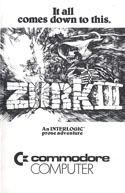 Zork III manual front cover