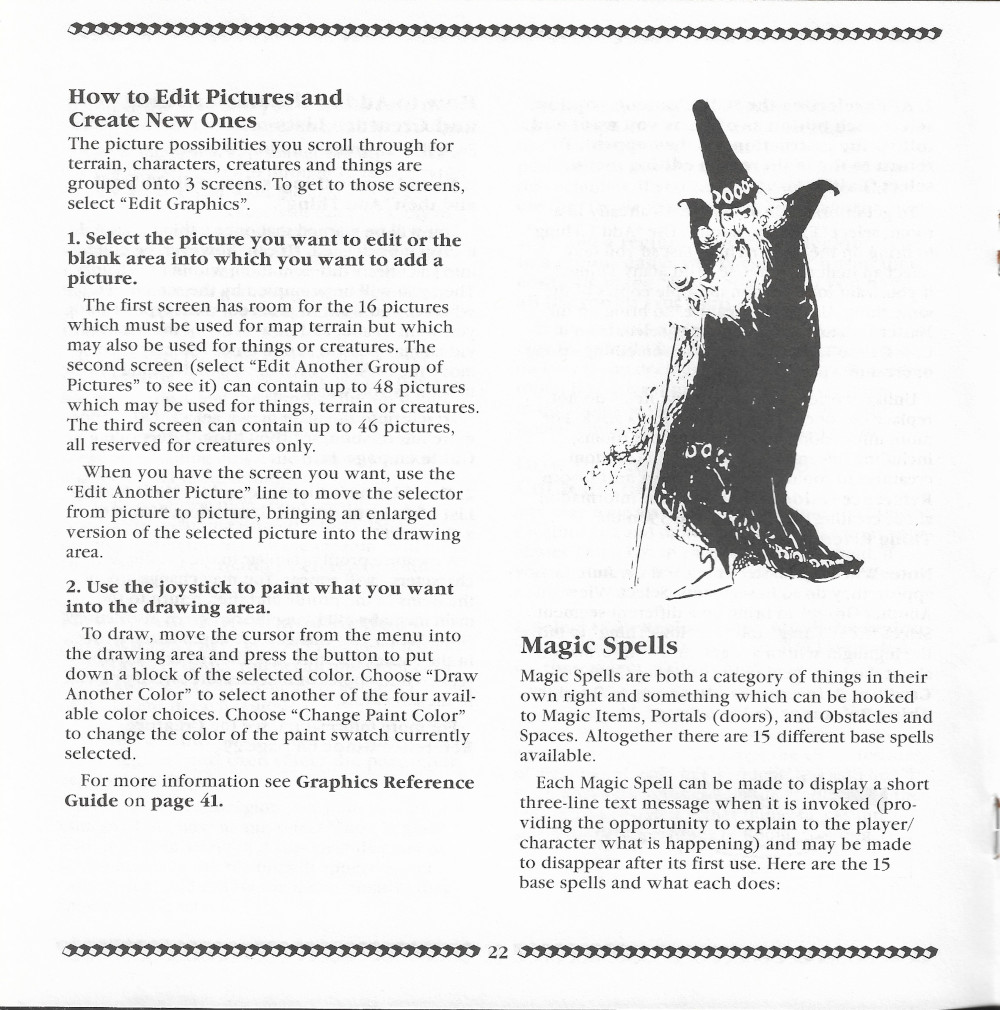 Adventure Construction Set manual page 22
