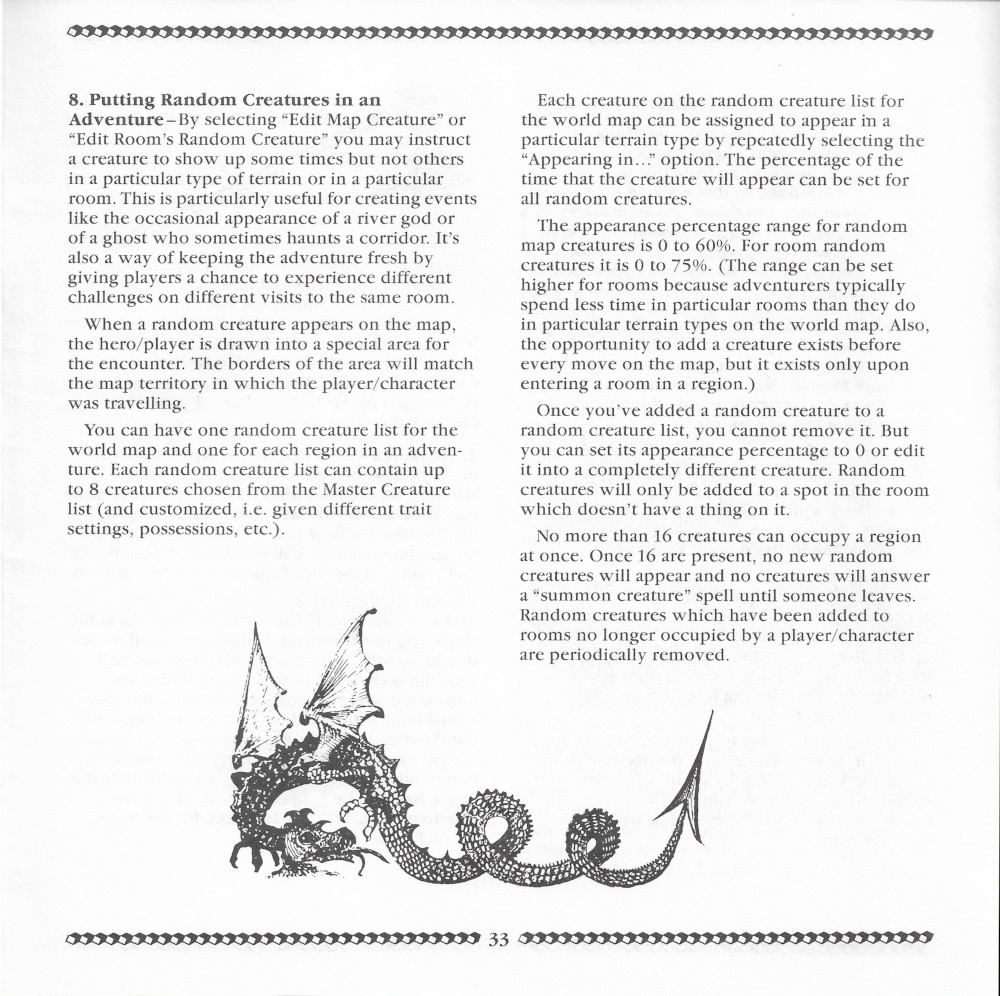 Adventure Construction Set manual page 33