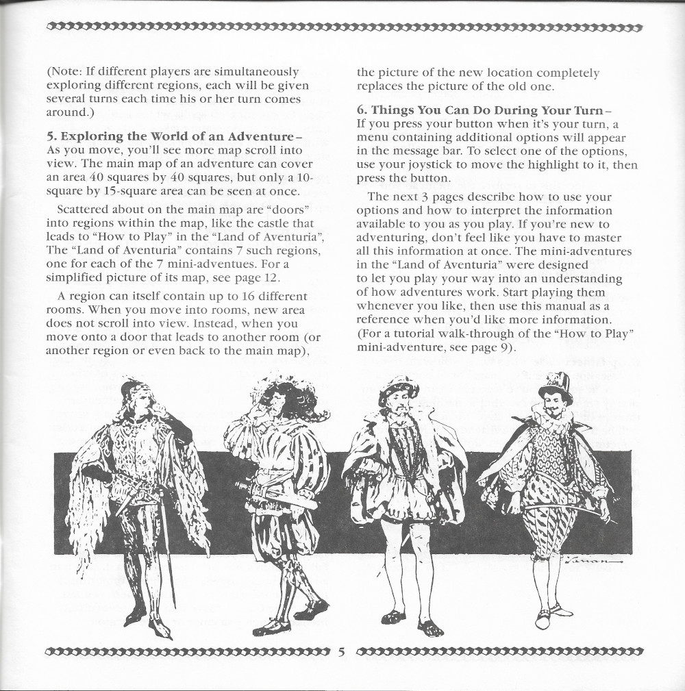 Adventure Construction Set manual page 5