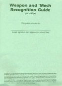 Battletech Weapon and Mech Recognition Guide page 2