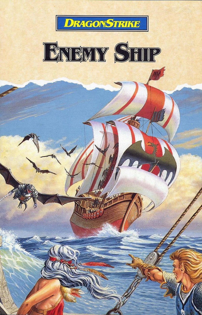 DragonStrike enemy ship card front