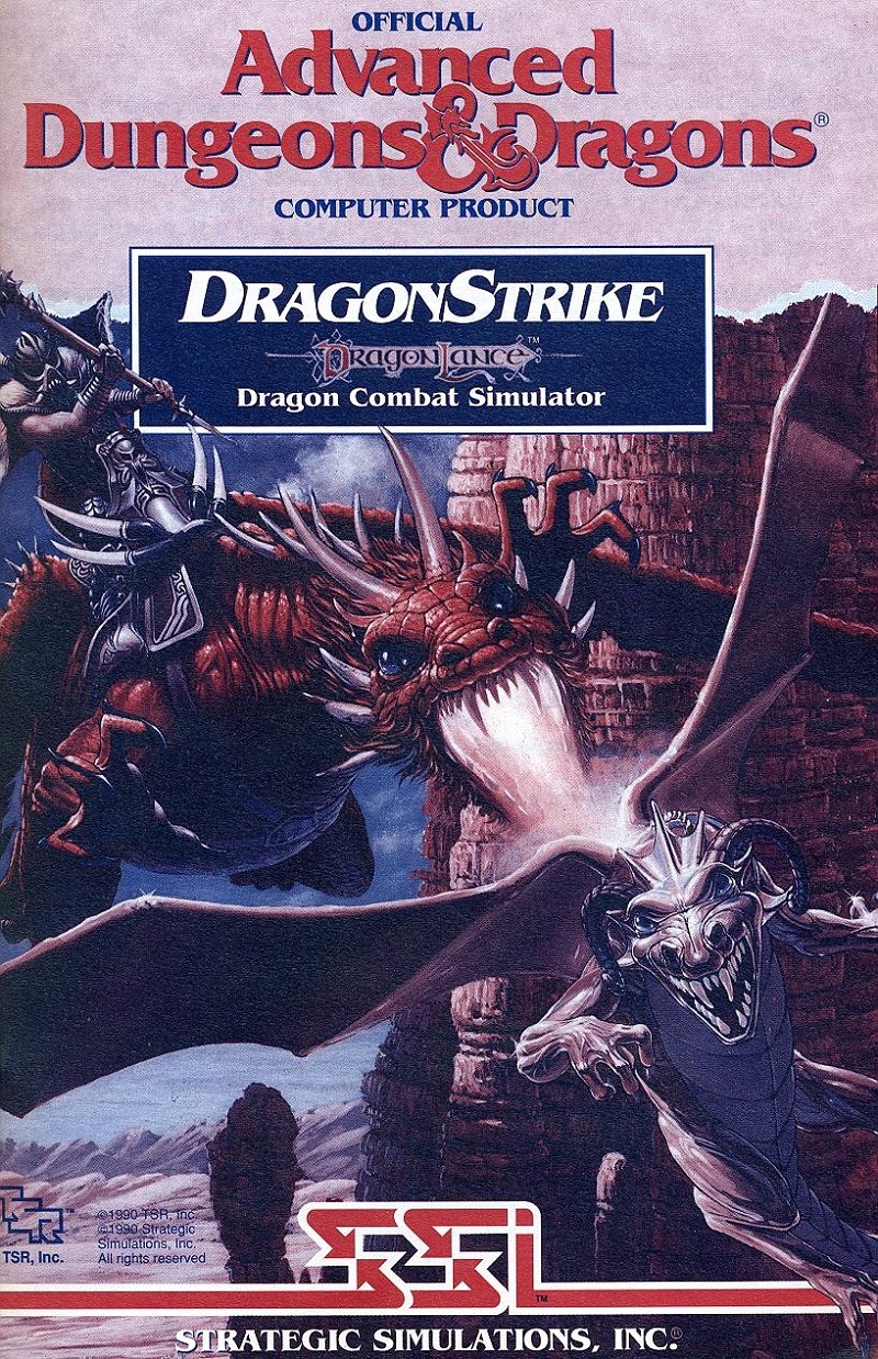 DragonStrike manual front cover