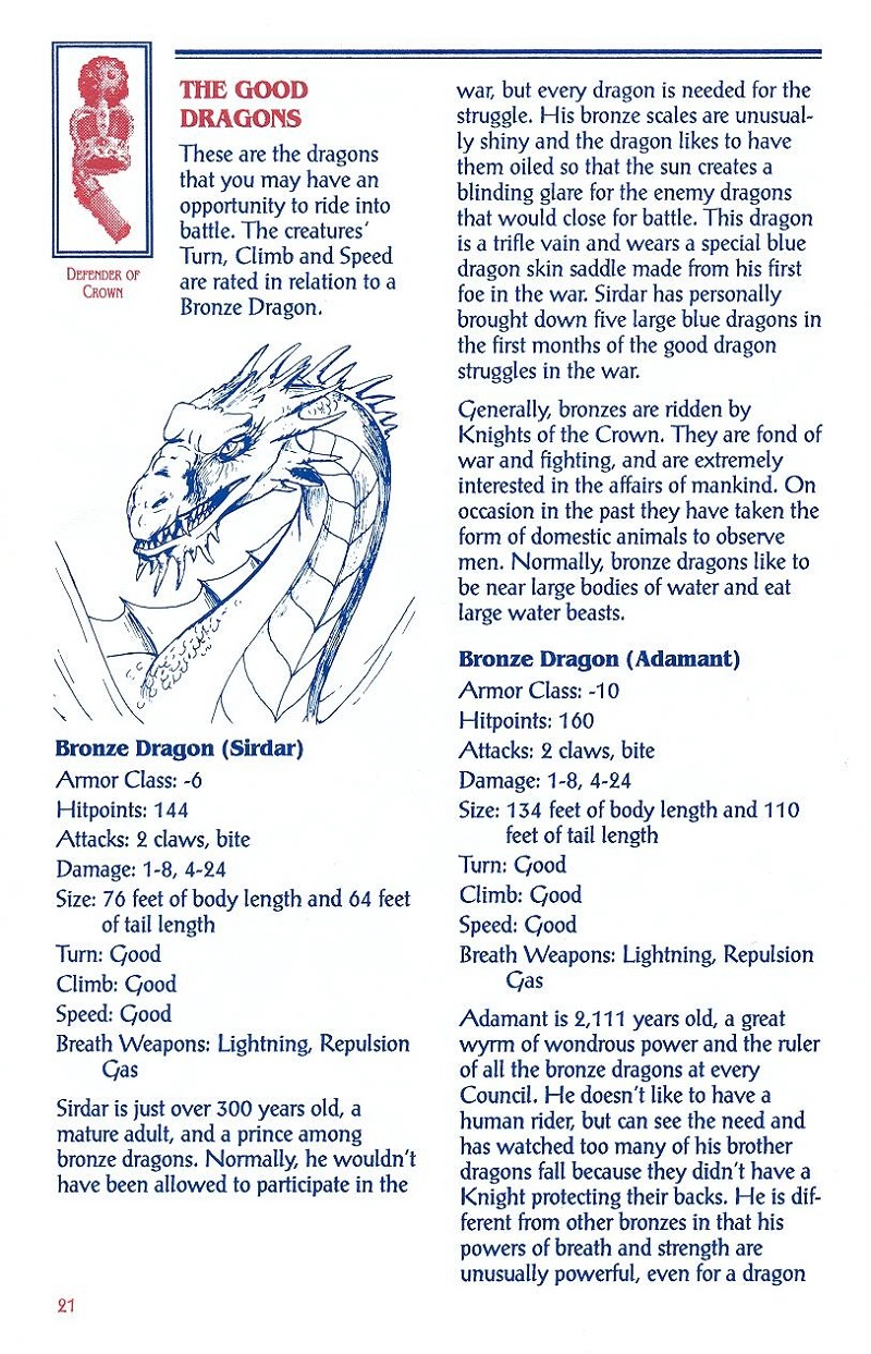 DragonStrike manual page 21