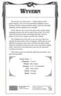 DragonStrike wyvern card back
