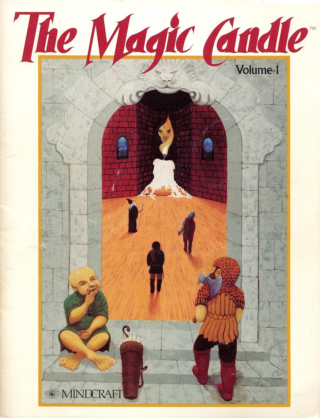 The Magic Candle manual front cover